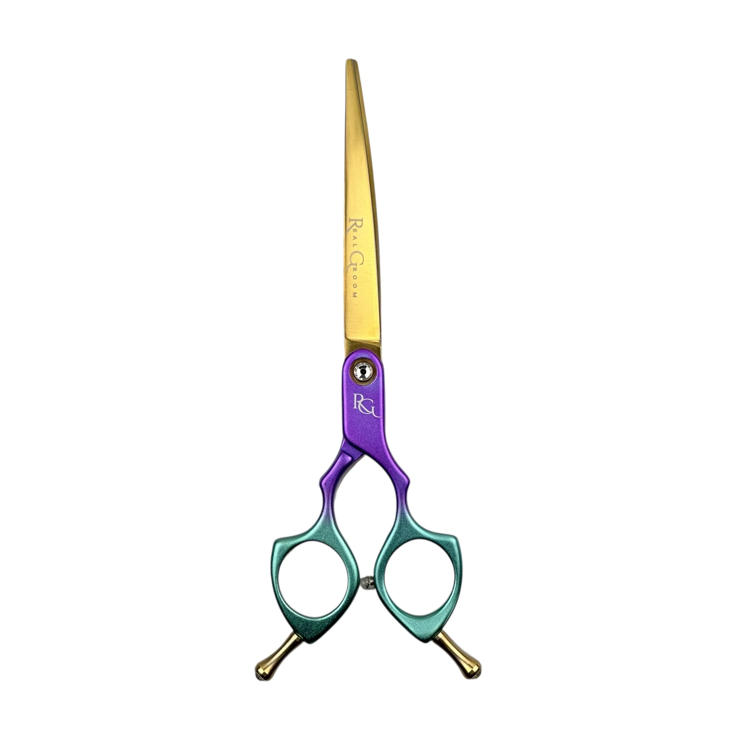 Professional pet grooming workspace with modern equipment